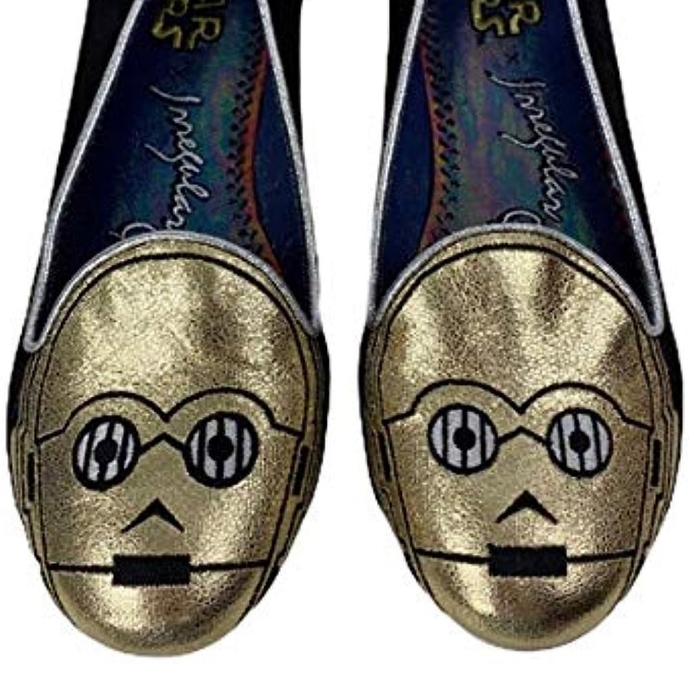 Irregular Choice Star Wars C-3PO flats